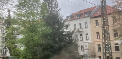 In Bonn beginnt es zu regnen