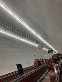 Rolltreppe zur Metro, Jerewan