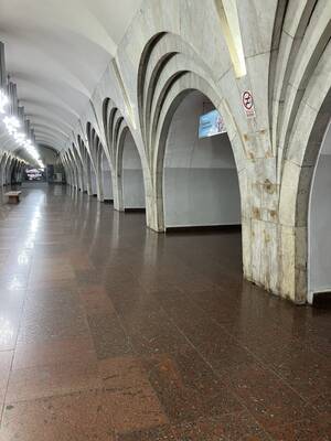 Arkaden in der Metrostation, Jerewan