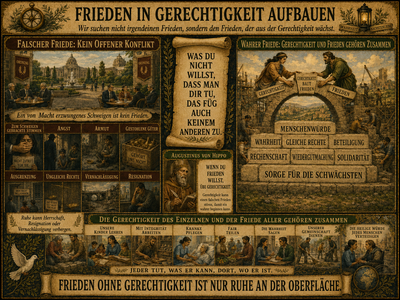 Frieden in Gerechtigkeit aufbauen Frieden in Gerechtigkeit aufbauen